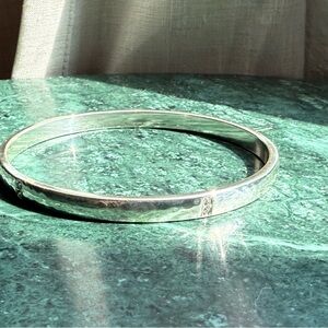 Brighton Silver Bangle Bracelet